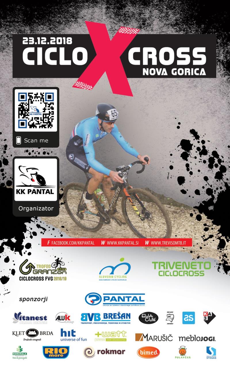 Domenica il Trofeo Triveneto approda in Slovenia con il Ciclocross Nova Gorica